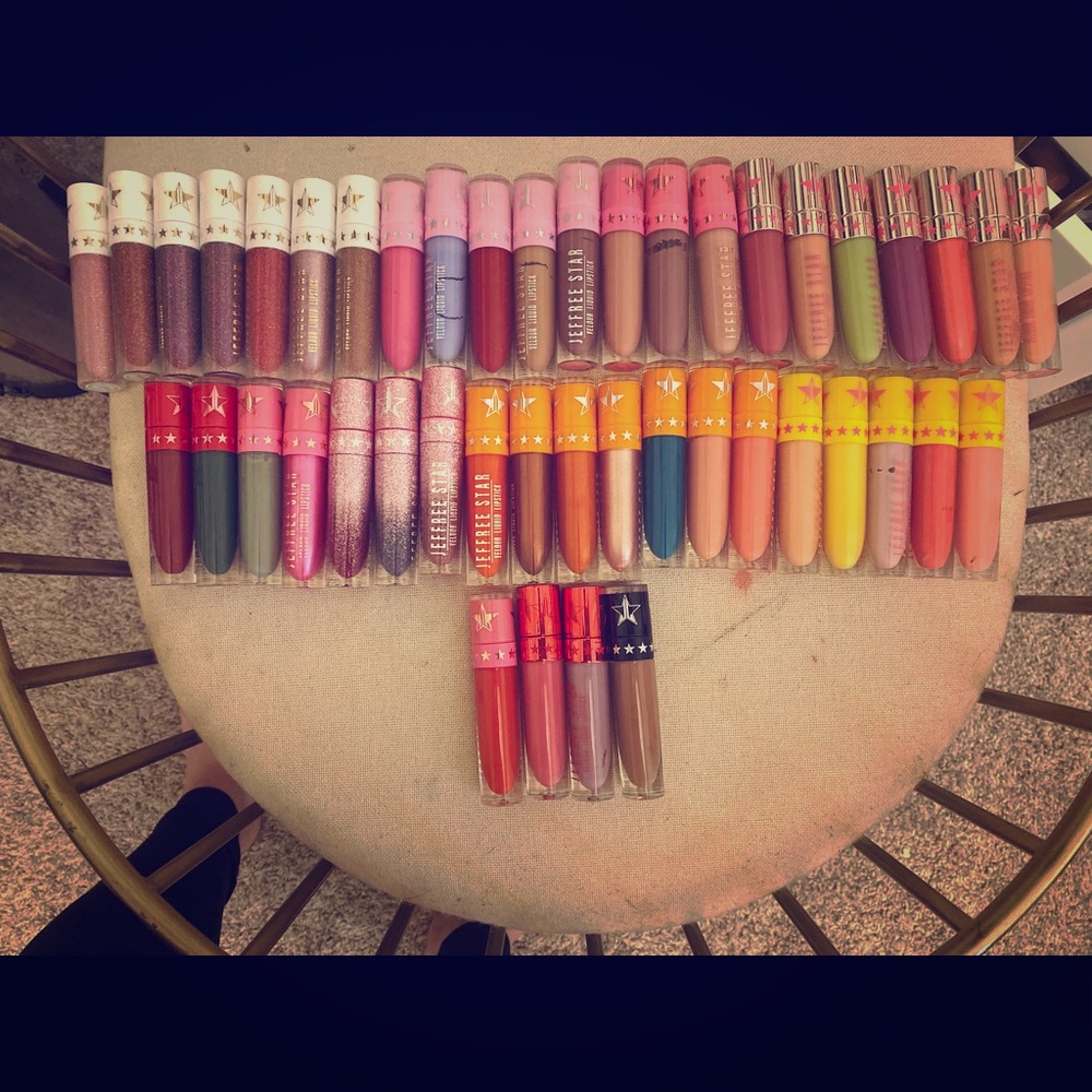 Jeffrey star cosmetics liquid lip collection